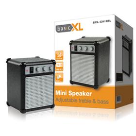DIFFUSORE BASIC XL BXL-GA10BL. Mini speaker black